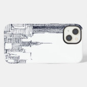 Etui iPhone 13 Empire State (Verso Horizontal)