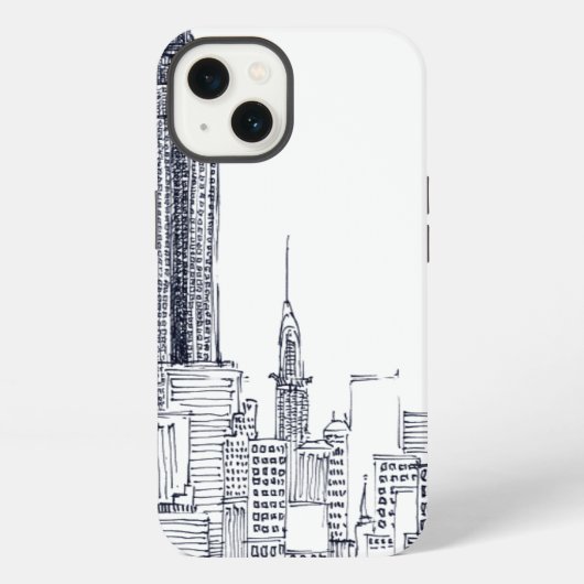 Etui iPhone 13 Empire State (Verso)