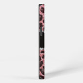 Etui iPhone 13 Empreinte de léopard d'parties scintillant rose cl (Côté droit)