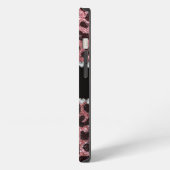 Etui iPhone 13 Empreinte de léopard d'parties scintillant rose cl (Côté gauche)