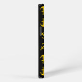Etui iPhone 13 Ensemble d'Ancres en bateau doré (Côté droit)