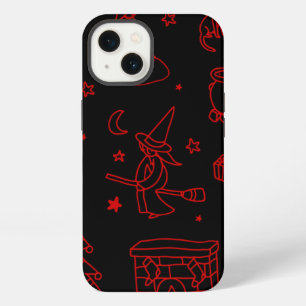Etui iPhone 13 épiphanie noël sorcière befana noire