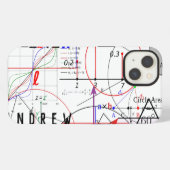 Etui iPhone 13 Équation en physique des mathématiques Science Per (Verso Horizontal)