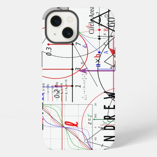 Etui iPhone 13 Équation en physique des mathématiques Science Per (Verso)