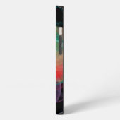 Etui iPhone 13 Espace de coquille d'art abstrait (Côté gauche)