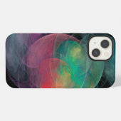 Etui iPhone 13 Espace de coquille d'art abstrait (Verso Horizontal)