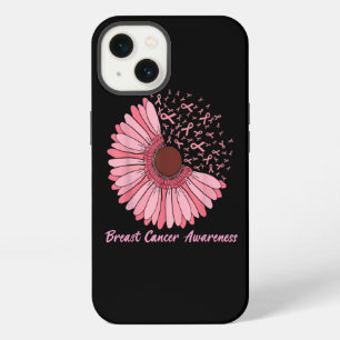 Etui iPhone 13 Espoir Amour Foi Fleur de marguerite rose Cancer d