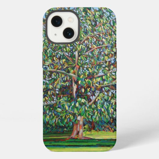 Etui iPhone 13 Été d'arbre d'arc (Verso)