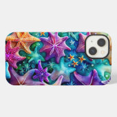 Etui iPhone 13 Étoile de mer (Verso Horizontal)
