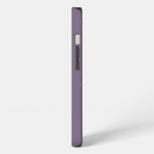 Etui iPhone 13 Étoiles violettes (Côté gauche)