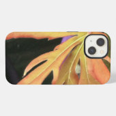 Etui iPhone 13 Étude de feuille 2 (Verso Horizontal)