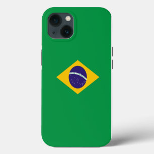 Etui iPhone 13 Étui Apple Case-Mate patriotique, drapeau du Brési