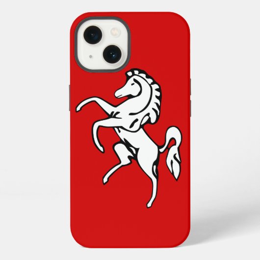 Etui iPhone 13 Étui Apple Case-Mate patriotique, drapeau du comté (Verso)