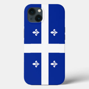Etui iPhone 13 Étui Apple Case-Mate patriotique, drapeau du Québe