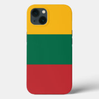 Étui Apple Case-Mate patriotique, drapeau lituanie