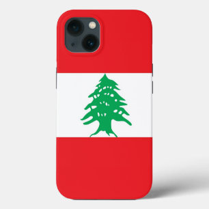 Etui iPhone 13 Étui Apple patriotique Case-Mate, drapeau du Liban