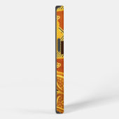 Etui iPhone 13 Étui Case-Mate à motif de fleurs jaunes Bohème Chi (Côté droit)