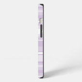 Etui iPhone 13 Étui Case-Mate iPhone c rayures violettes chardon (Côté gauche)