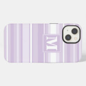 Etui iPhone 13 Étui Case-Mate iPhone c rayures violettes chardon (Verso Horizontal)