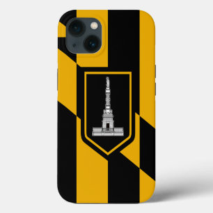 Etui iPhone 13 Étui Case-Mate pour iPhone 13 patriotique, Baltimo
