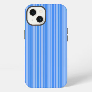 Etui iPhone 13 Étui Case-Mate pour iPhone à rayures de bonbon ble