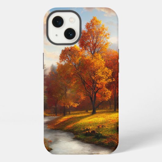 Etui iPhone 13 Étui Case-Mate pour iPhone à thème d'automne (Verso)