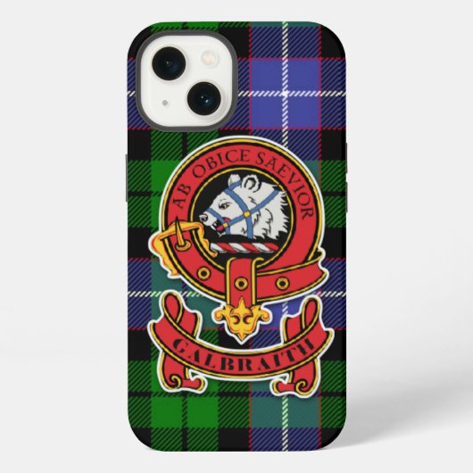 Etui iPhone 13 Étui Clan Galbraith pour Iphone 13 (Verso)