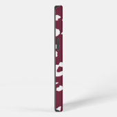 ETUI iPhone 13 ÉTUI DE TÉLÉPHONE À IMPRESSION DE GUÉPARD BLANC - (Côté droit)