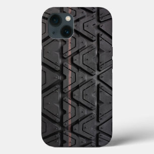 Etui iPhone 13 Étui de téléphone à motif de bande de roulement de