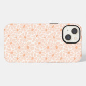 Etui iPhone 13 Étui de téléphone Fleurs Rétro Boho Groovy (Verso Horizontal)
