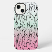 Étui de téléphone Papillon Monarque Blanc et Rose