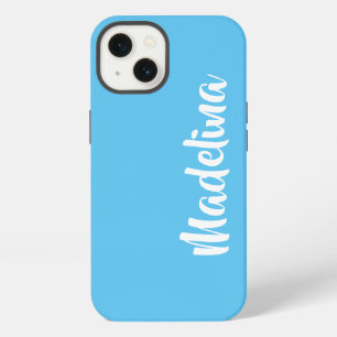 Etui iPhone 13 Étui de téléphone personnalisable couleur unique a