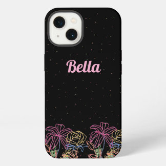 Etui iPhone 13 Étui de téléphone personnalisé avec nom