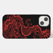 Etui iPhone 13 Étui iPhone 6 Red Dragon (Verso Horizontal)