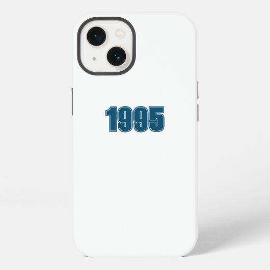 Etui iPhone 13 Étui iphone année de naissance (Verso)