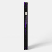 Etui iPhone 13 Étui iPhone avec impression Violet Zips nom (Côté gauche)
