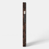 Etui iPhone 13 Étui iPhone camouflage écorce marron (Côté gauche)
