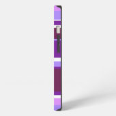 Etui iPhone 13 Étui iPhone Case-Mate à rayures dégradées de viole (Côté gauche)