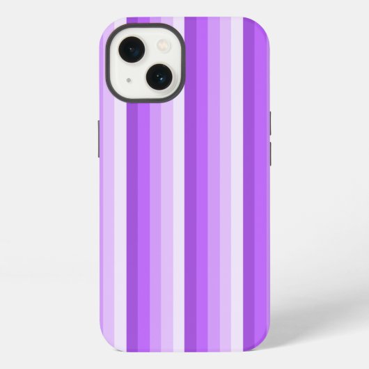 Etui iPhone 13 Étui iPhone Case-Mate à rayures d'ombre violette (Verso)