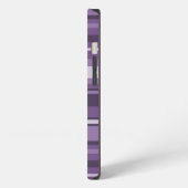 Etui iPhone 13 Étui iPhone Case-Mate à rayures lavande Monogram (Côté gauche)