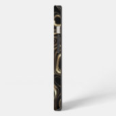 Etui iPhone 13 Étui iPhone Case-Mate abstrait noir (Côté gauche)
