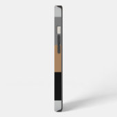 Etui iPhone 13 Étui iPhone Case-Mate avec monogramme à rayures ma (Côté gauche)