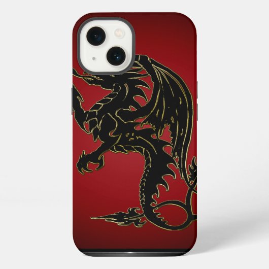Etui iPhone 13 Étui iPhone Case-Mate Dragon Gradient Traditionnel (Verso)