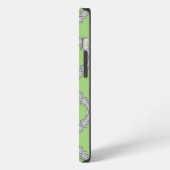 Etui iPhone 13 Étui iPhone Case-Mate Green Quatrefoil (Côté gauche)