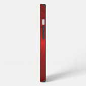 Etui iPhone 13 Étui iPhone Case-Mate impression acier rouge (Côté gauche)