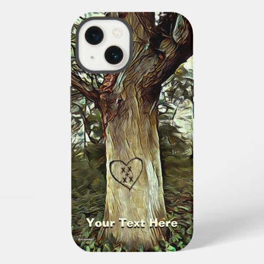 Etui iPhone 13 Étui iPhone Case-Mate Lovers' Tree (Verso)