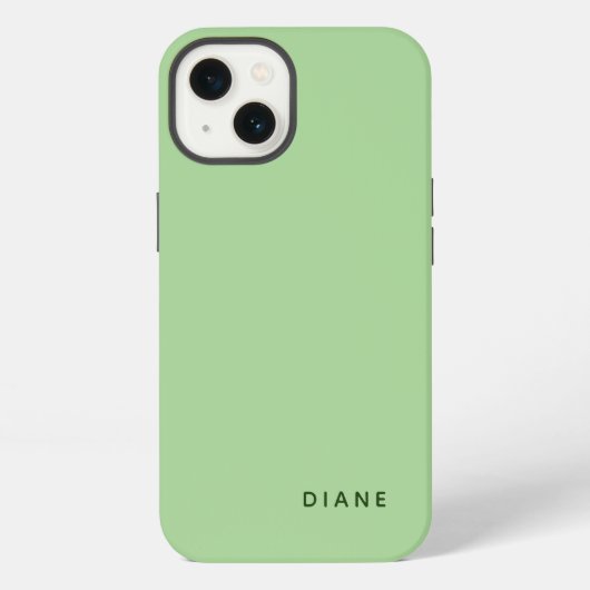 Etui iPhone 13 Étui iPhone Custom Light Lime Case-Mate (Verso)