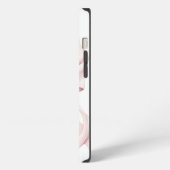 Etui iPhone 13 Étui iPhone / iPad à nœud rose clair (Côté gauche)