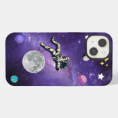 Etui iPhone 13 Étui iPhone / iPad lune et étoiles de l'espace (Verso Horizontal)