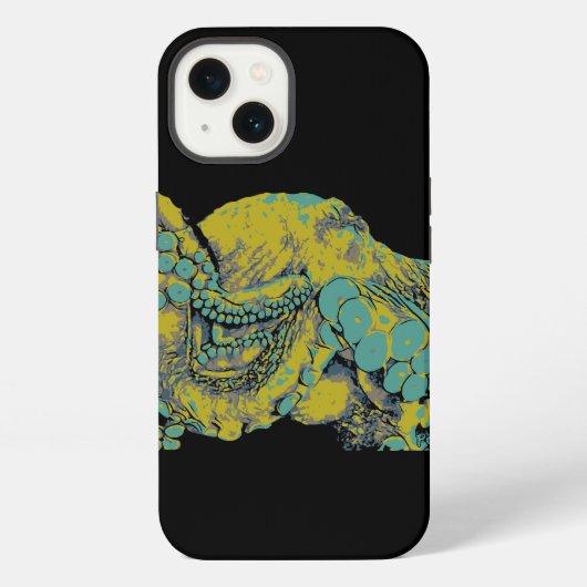 Etui iPhone 13 Étui iPhone / iPad pieuvre (Verso)